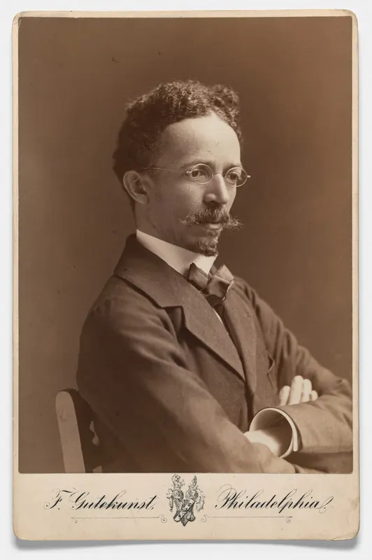 Frederick Gutekunst. Photographic portrait, about 1897.