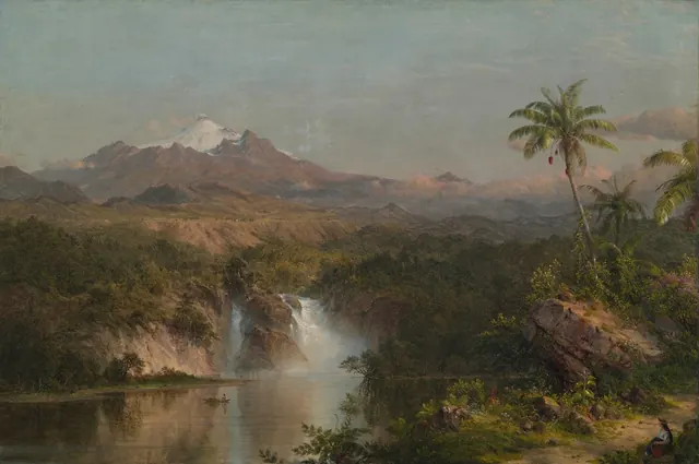 View of Cotopaxi — Frederic Edwin Church