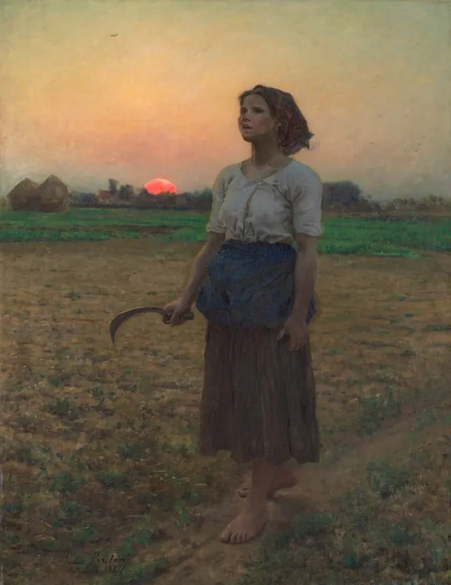 The Song of the Lark — Jules Breton
