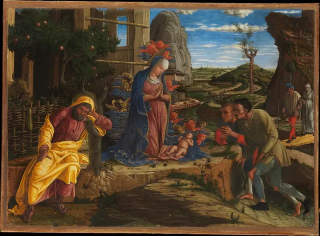 The Adoration of the Shepherds — Andrea Mantegna