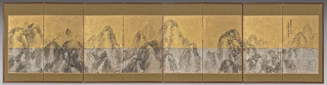 Seventy-Two Peaks Under the Blue Sky with Mount Furong — Matsumura Goshun