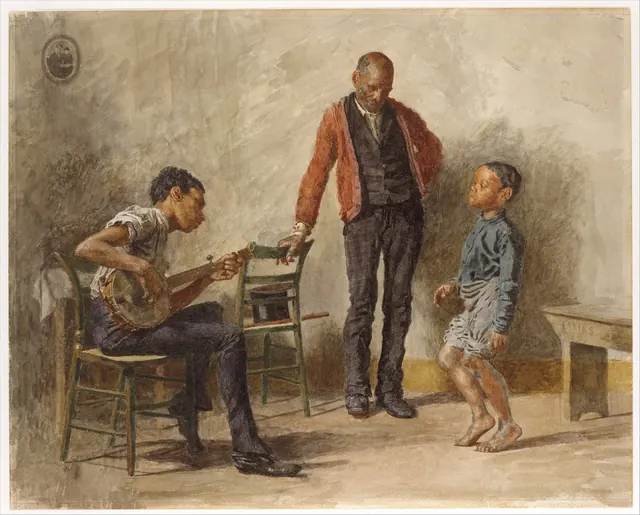 The Dancing Lesson — Thomas Eakins