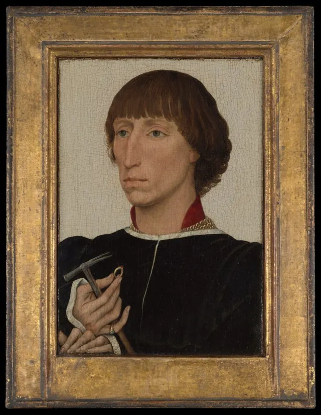 Francesco d'Este (born ca. 1429, died after 1486) — Rogier van der Weyden