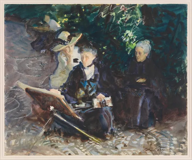In the Generalife — John Singer Sargent