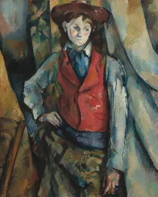 Boy in a Red Waistcoat — Paul Cezanne