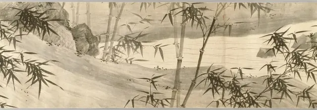 Bamboo-Covered Stream in Spring Rain — Xia Chang