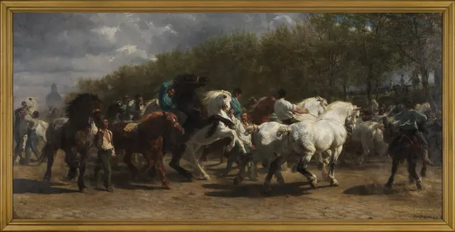 The Horse Fair — Rosa Bonheur