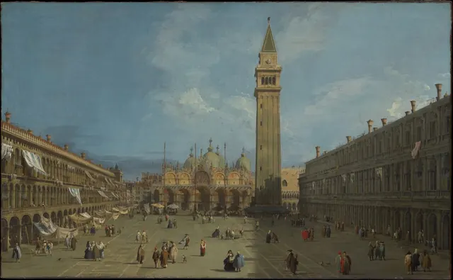 Piazza San Marco — Canaletto