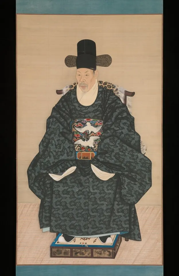 Portrait of Yun Dongseom (1710–1795) — Unidentified Korean painters