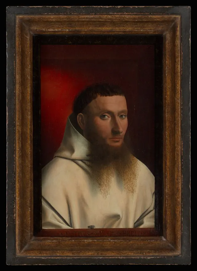 Portrait of a Carthusian — Petrus Christus