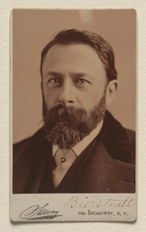 Napoleon Sarony. Photographic portrait, about 1870.
