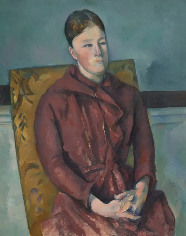 Madame Cezanne in a Yellow Chair — Paul Cezanne