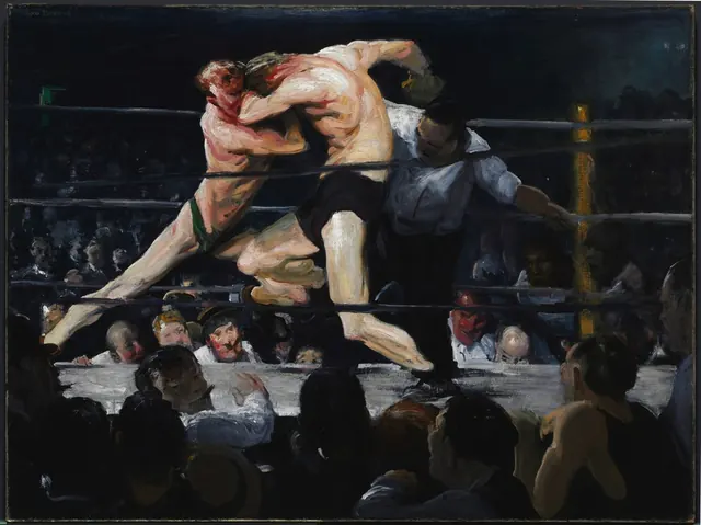 Stag at Sharkey's — George Wesley Bellows